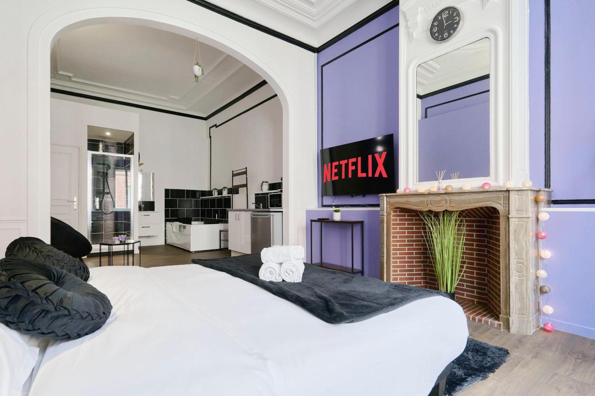 Ng Prestige - Lille L Roubaix Trichon - Balneo - Netflix - Wifi Apartment Exterior foto