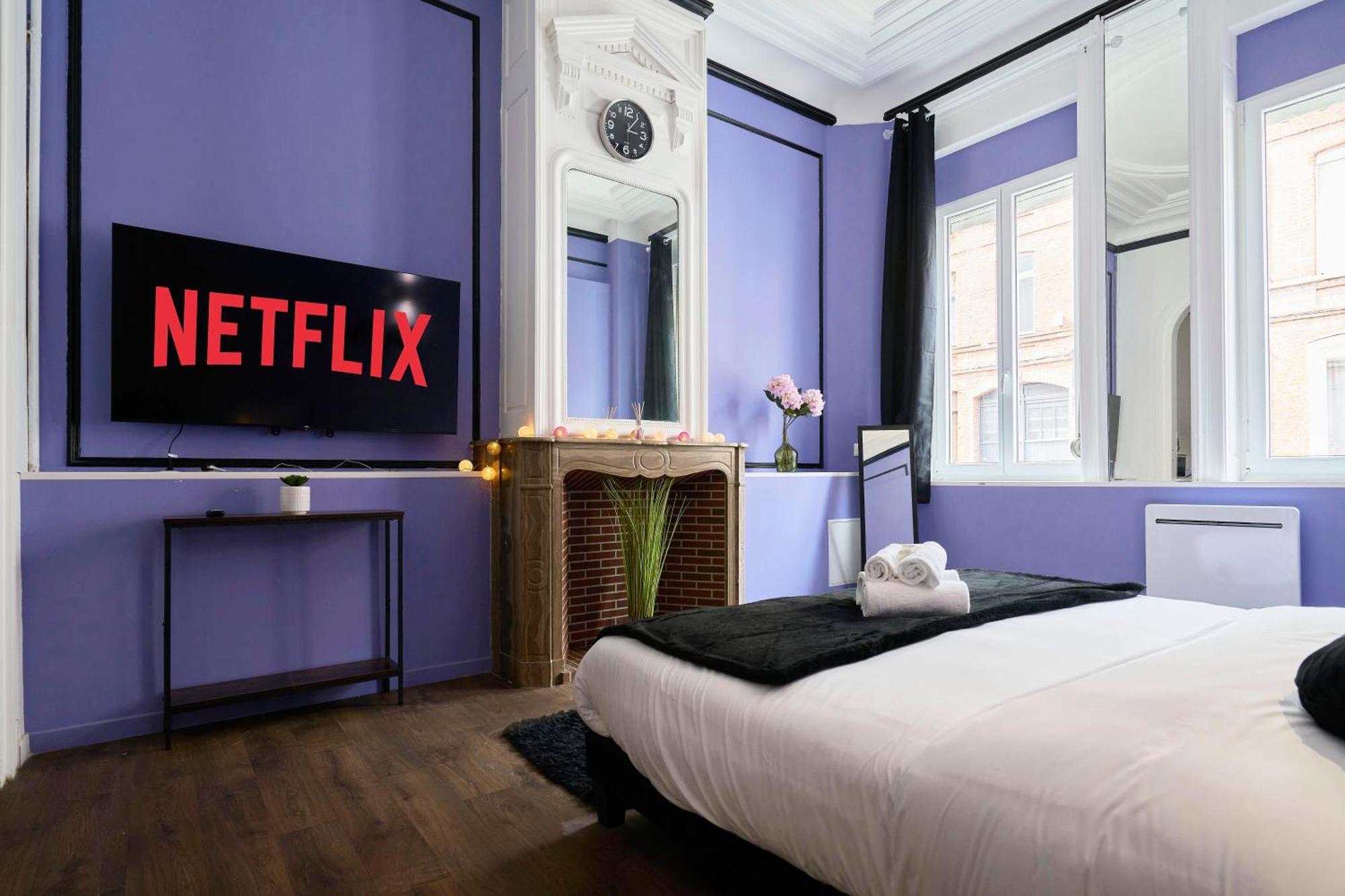 Ng Prestige - Lille L Roubaix Trichon - Balneo - Netflix - Wifi Apartment Exterior foto