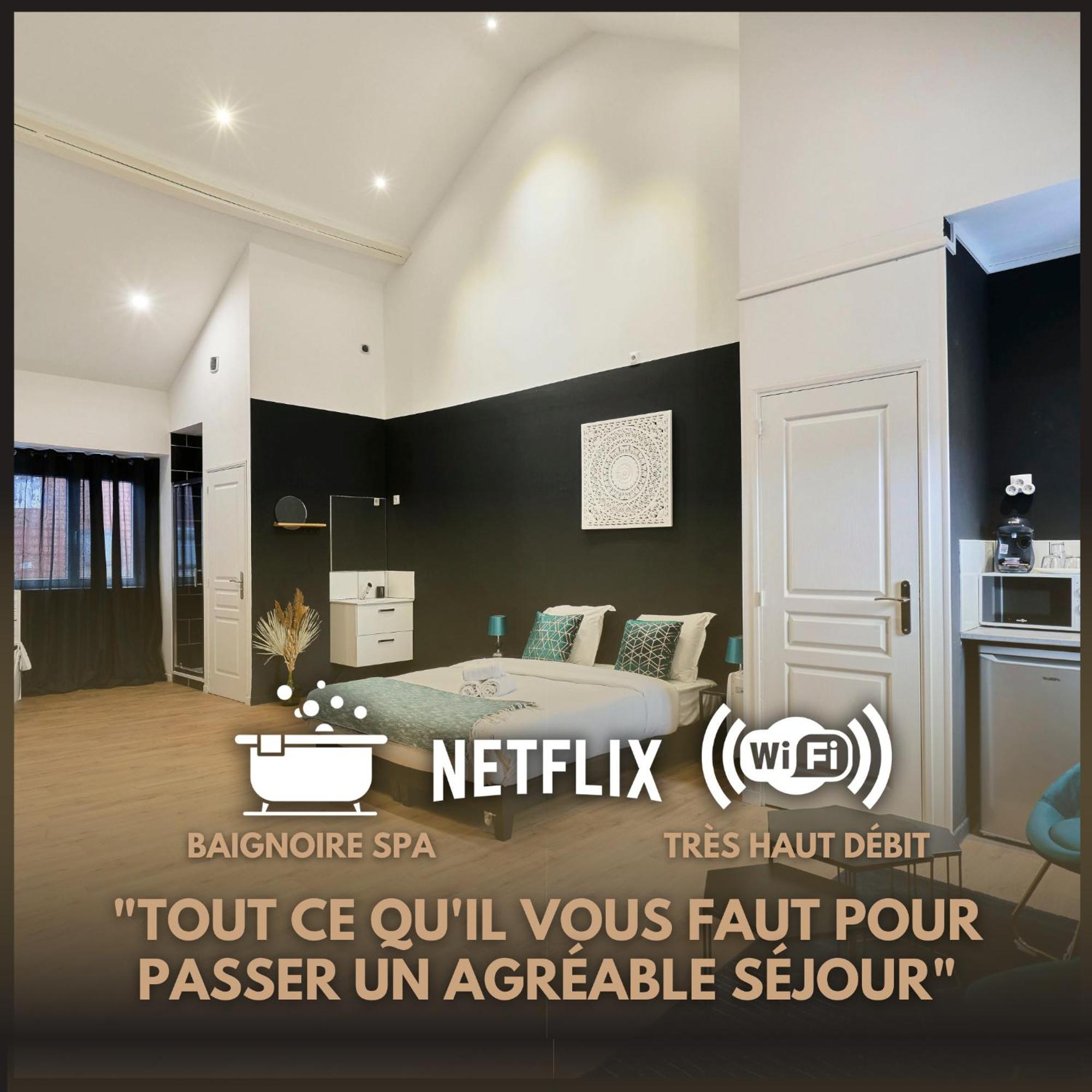 Ng Prestige - Lille L Roubaix Trichon - Balneo - Netflix - Wifi Apartment Exterior foto